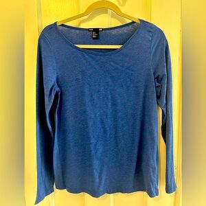 H&M blue long sleeve